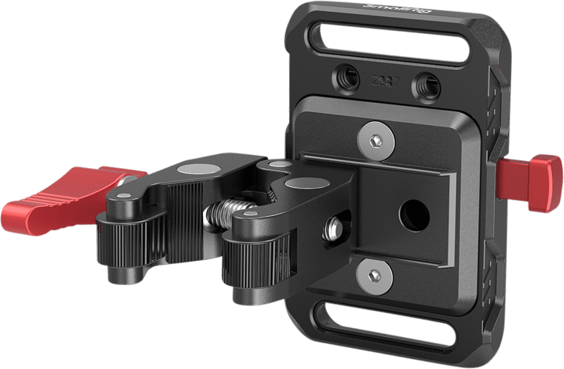 2989 Mini V Mount Battery Plate with Crab-Shaped Clamp