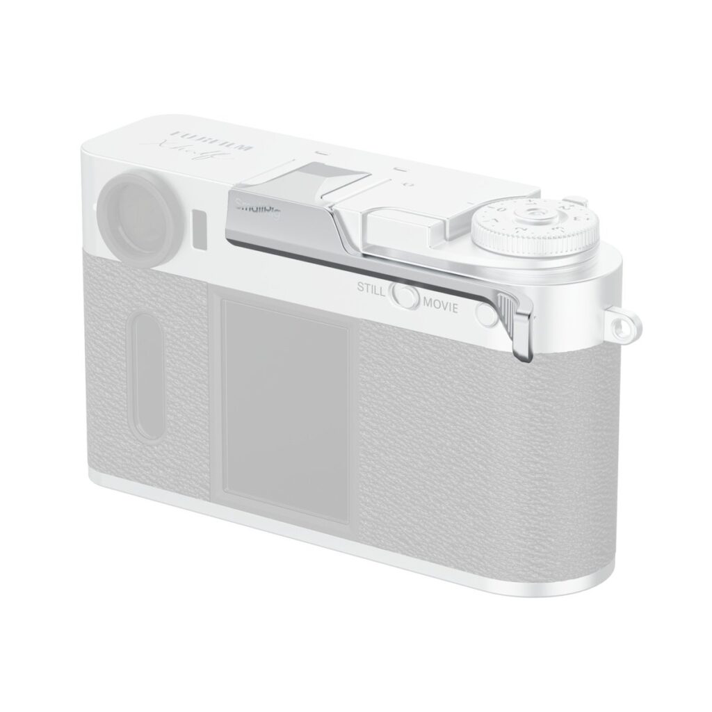 5221 Thumb Grip for FUJIFILM X half (Silver)