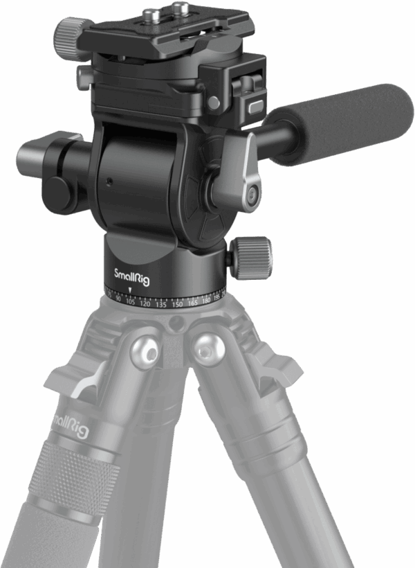 4104 Video Head with Mount Plate for Vertical Shooting