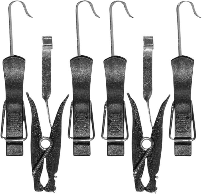 LARGE FORMAT CLIPS (6-PACK)