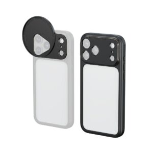 5793 FilMov Lightweight Photography Bumper Case for iPhone 17 Pro Max (Black)