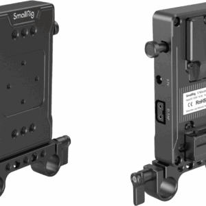 3498 Battery Adapter Plate V-Mount (Basic Version) with Dual Rod Clamp