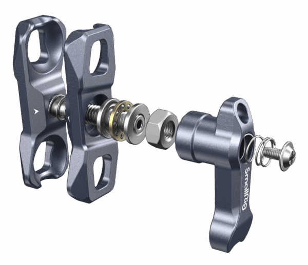 3873 Magic Arm with Dual Ball heads (1/4″-20 Screws)