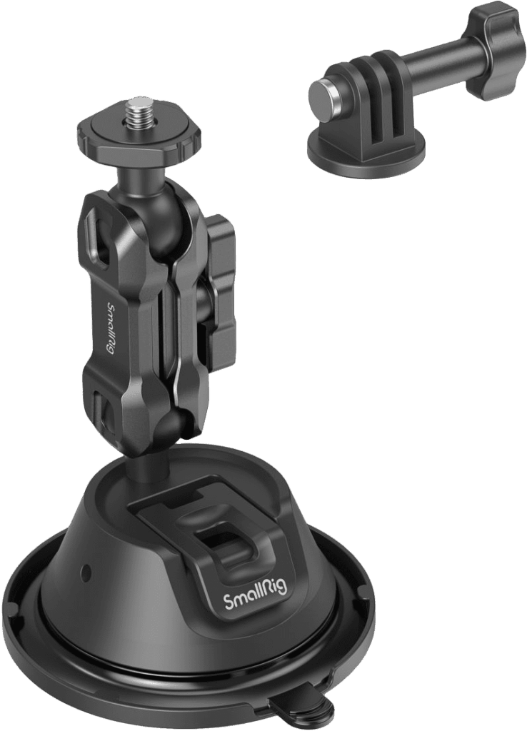4193 Portable Suction Cup Mount Support for Action Cameras SC-1K