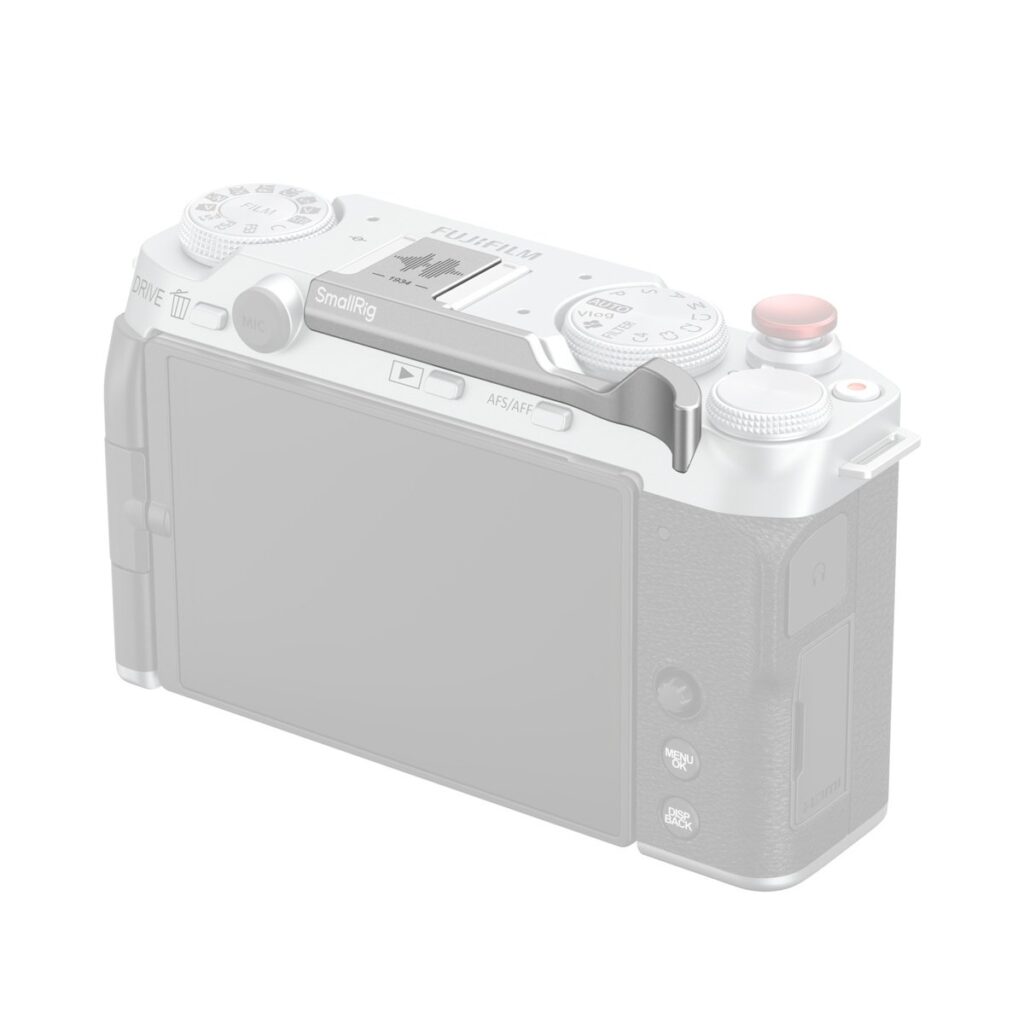 4877 Thumb Grip for FUJIFILM X-M5 (Silver)