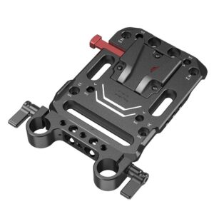 3016 V Mount Battery Plate with Dual 15mm Rod Clamp