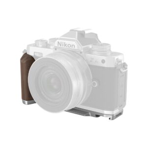 4803 Wooden L-Shape Grip for Nikon Z fc (Silver)