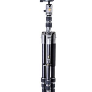 Vanguard Veo 3GO 204AB – Trípode de viaje de aluminio, rótula de bola