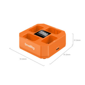 5749 Smallrig Four-Channel Camera Battery Charger for NP-FW50