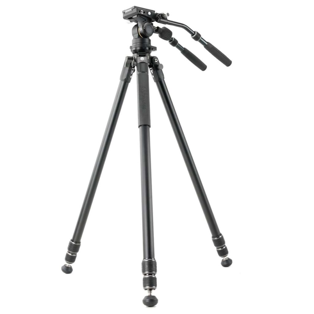 Vanguard Alta Pro 3VL 303AV18 – Trípode de vídeo de aluminio, rótula Veo PV-18