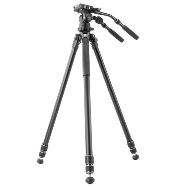 Vanguard Alta Pro 3VL 303AV18 – Trípode de vídeo de aluminio, rótula Veo PV-18