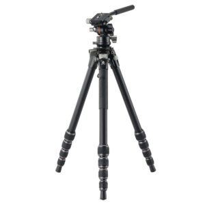 Vanguard Alta Pro 3VLT 235AV12 – Trípode de vídeo compacto de aluminio, rótula Veo PV-12