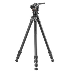 Vanguard Alta Pro 3VL 264AV14 – Trípode de vídeo de aluminio, rótula Veo PV-14