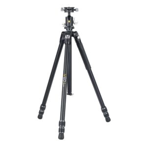 Vanguard Veo 3 263AB – Trípode de aluminio, rótula de bola de doble eje