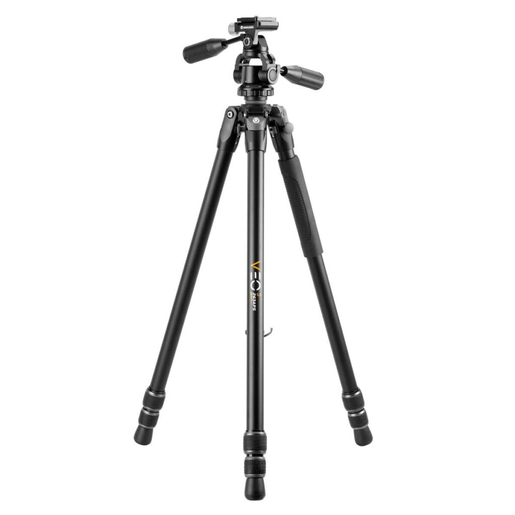 Vanguard Veo 3 263APS – Trípode de aluminio, rótula de 3 vías