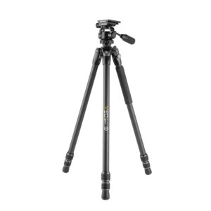 Vanguard Veo 3 263CO – Trípode de aluminio, rótula de observación