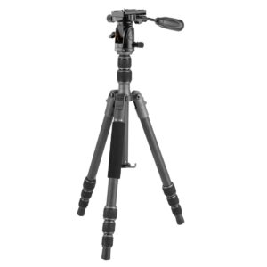 Vanguard Veo 3GO 204CP – Trípode de viaje de carbono, rótula de paneo