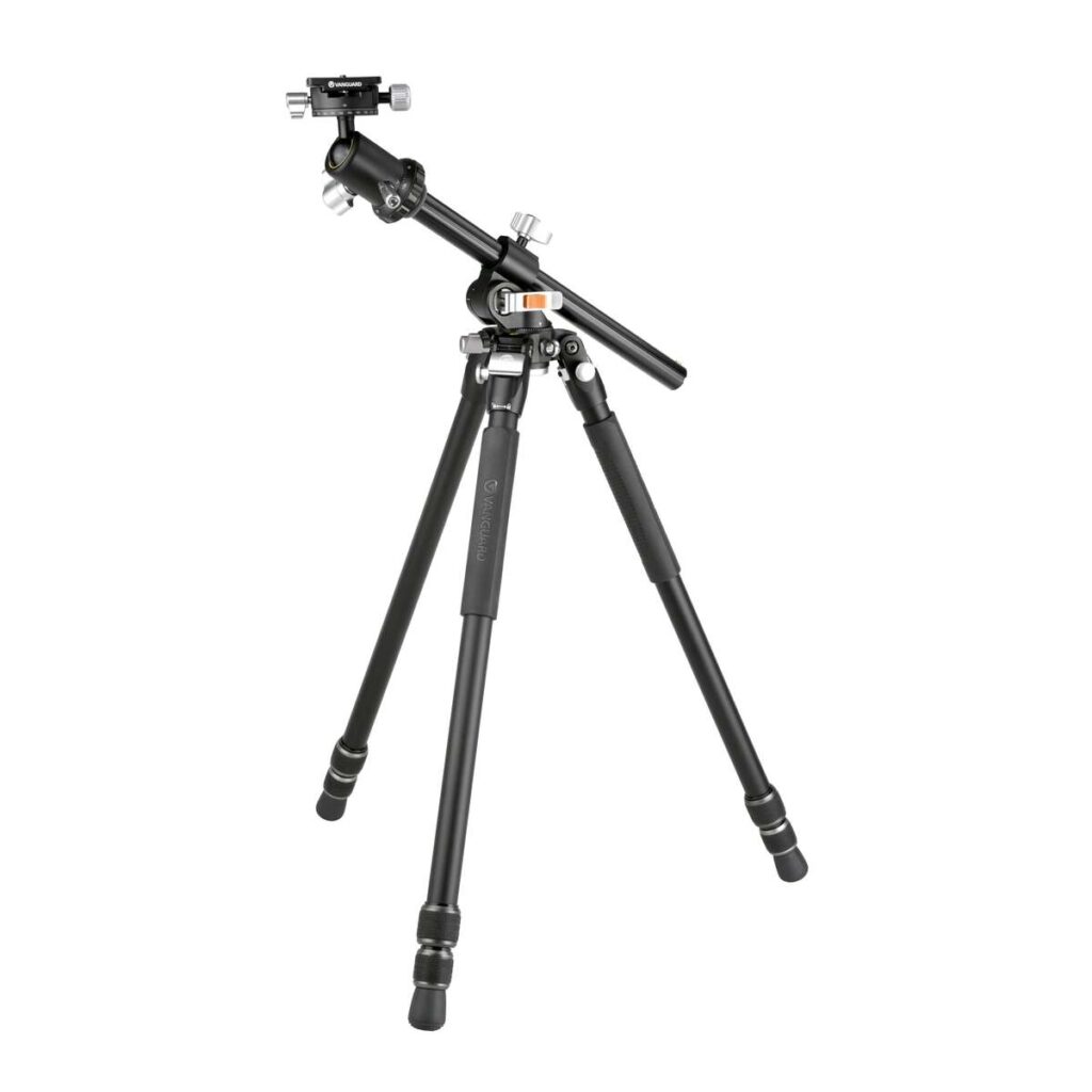 Vanguard Veo 3+ 263AB160S – Trípode de aluminio, rótula de bola y columna central multiángulo