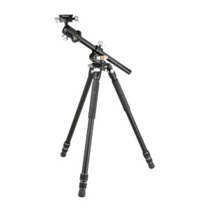 Vanguard Veo 3+ 263AB160S – Trípode de aluminio, rótula de bola y columna central multiángulo