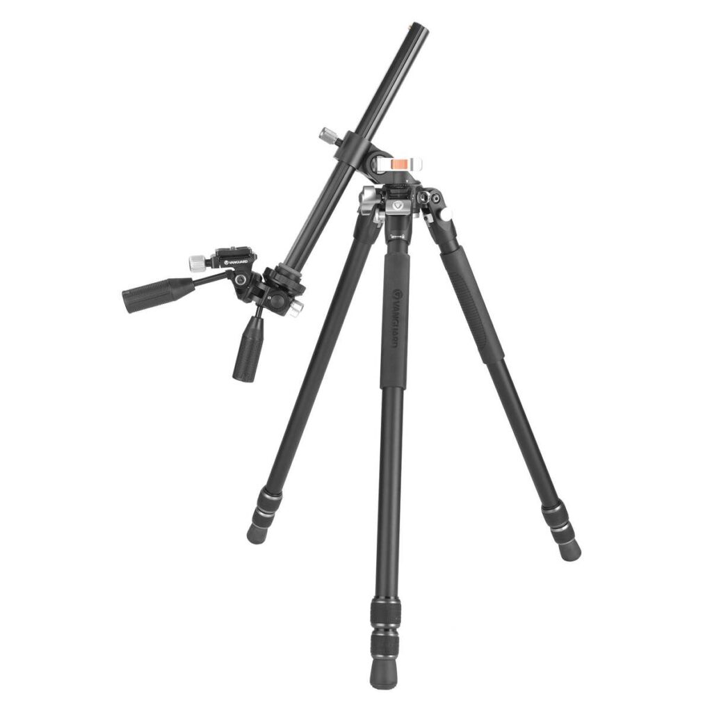 Vanguard Veo 3+ 263APS – Trípode de aluminio, rótula de 3 vías y columna descentrable