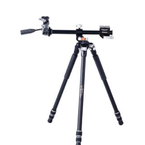 Vanguard Veo 3+ 263AP – Trípode de aluminio, rótula de 3 vías y columna central multiángulo