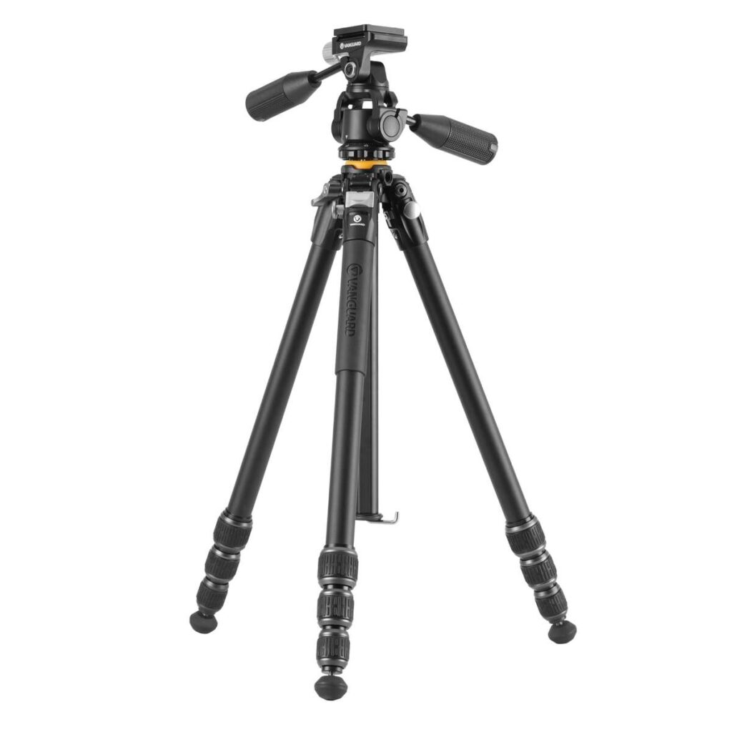 Vanguard Veo 5 234APS36 – Trípode de viaje de aluminio, rótula de 3 vías