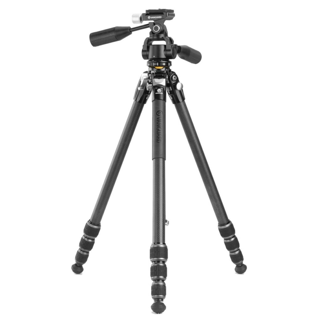 Vanguard Veo 5 234CPS36 – Trípode de viaje de carbono, rótula de 3 vías