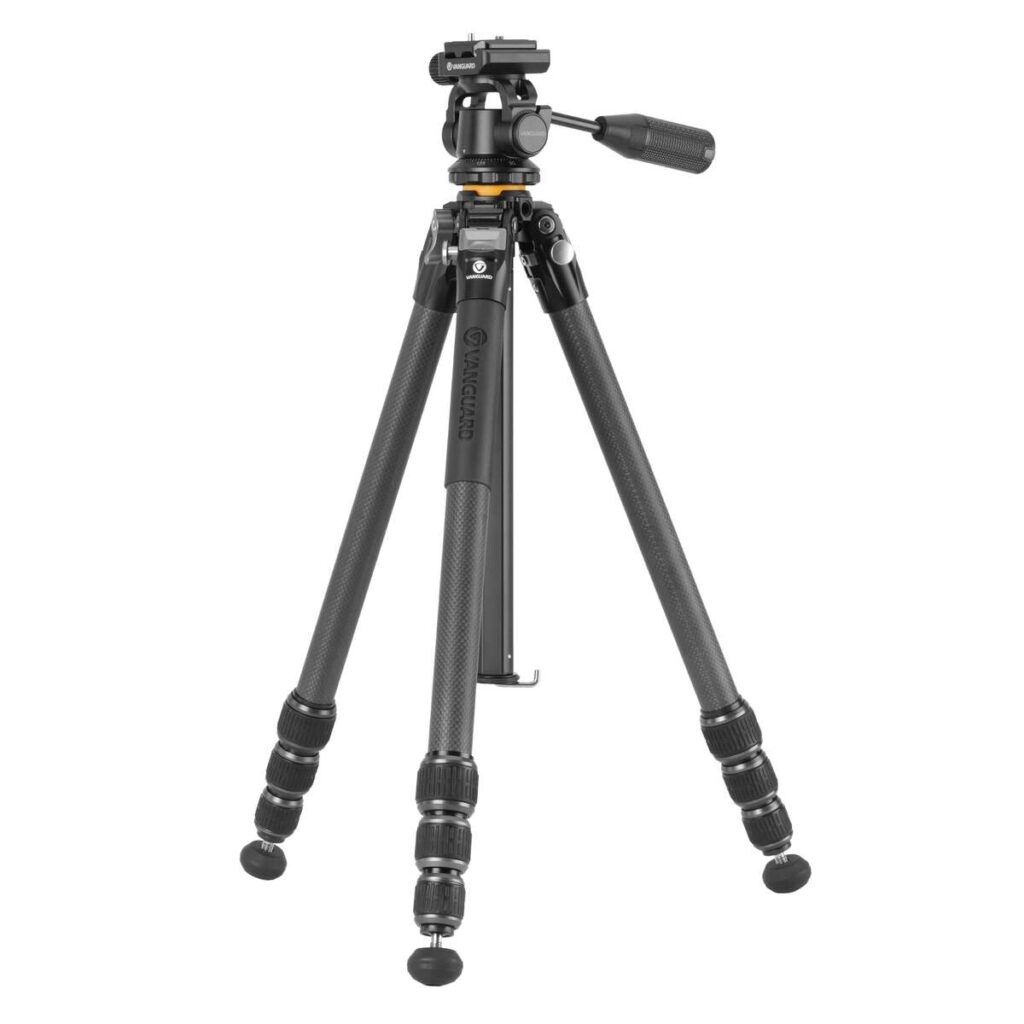 Vanguard Veo 5 264CO28 – Trípode de viaje de carbono, rótula de observación