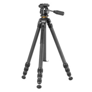 Vanguard Veo 5 264CO28 – Trípode de viaje de carbono, rótula de observación