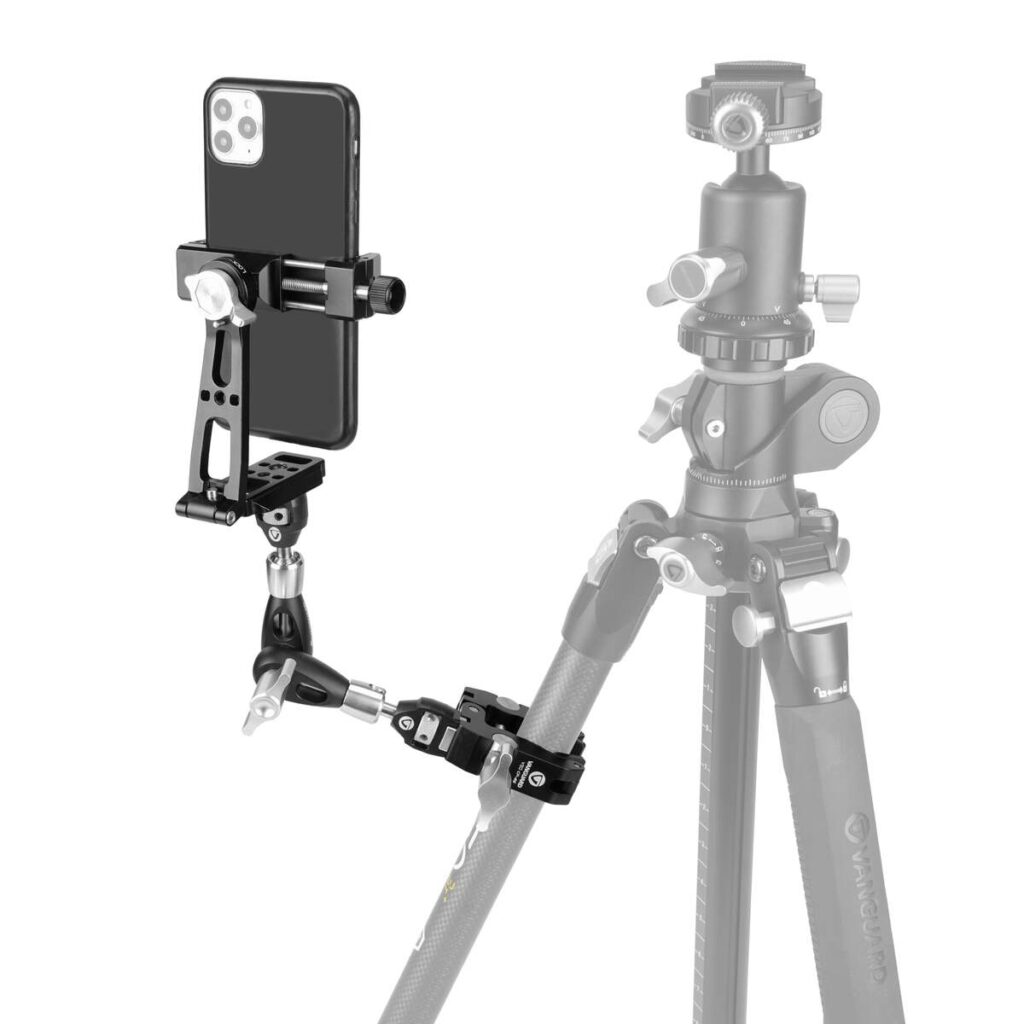 Vanguard Veo CP-46 KIT – Pinza, Brazo y Adaptador Smartphone