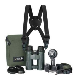 Vanguard Veo HD 8420BDL – Kit de Prismáticos ED 8×42