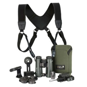 Vanguard Veo HD IV 1042BDL DLX – Kit de Prismáticos ED 10×42