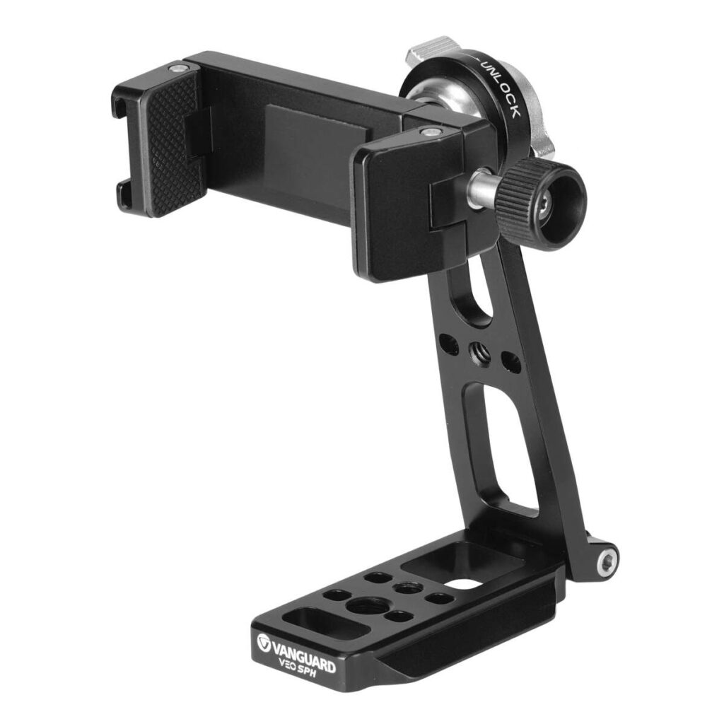 Vanguard Veo SPH – Soporte de móvil universal artículado para trípode