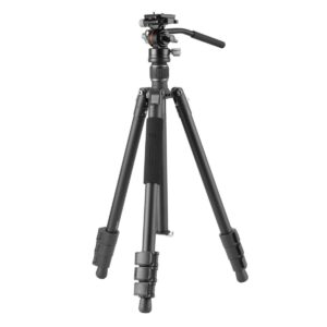 Vanguard Vesta GO 264AV12 – Trípode de viaje de aluminio, rótula de vídeo