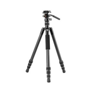 Vanguard Vesta GO 264CV12 – Trípode de viaje de carbono, rótula de vídeo