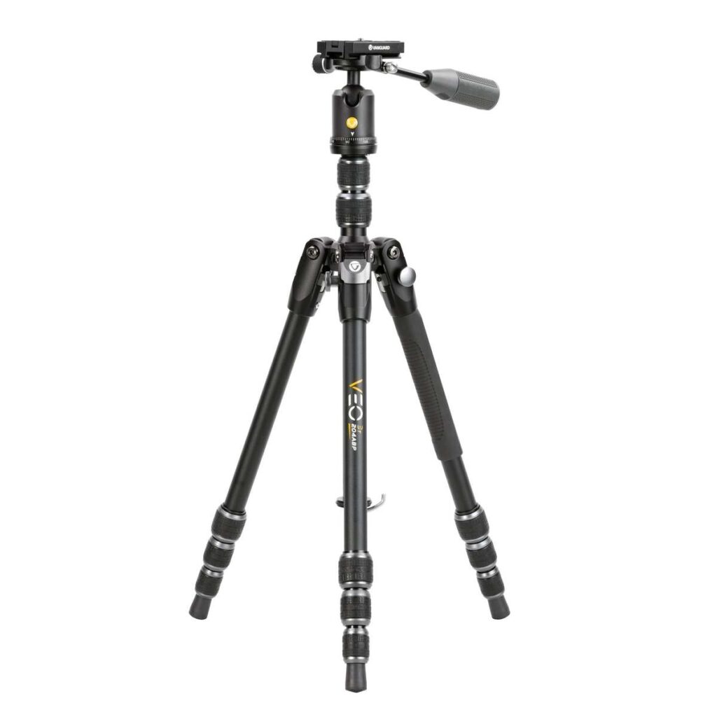 Vanguard Veo 3T 204ABP – Trípode de viaje de aluminio, rótula de bola