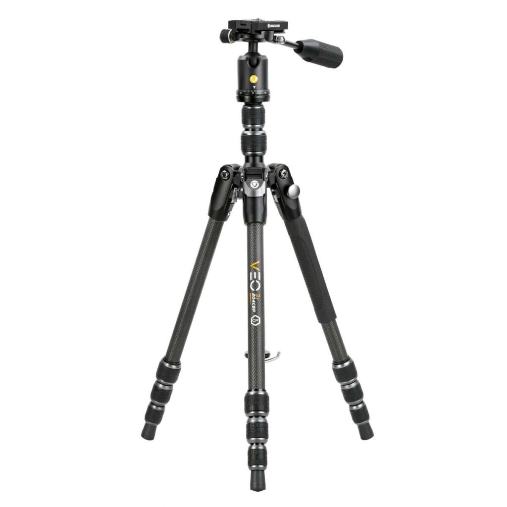 Vanguard Veo 3T 204CBP – Trípode de viaje de carbono, rótula de bola