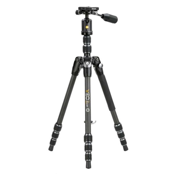 Vanguard Veo 3T 204CBP – Trípode de viaje de carbono, rótula de bola