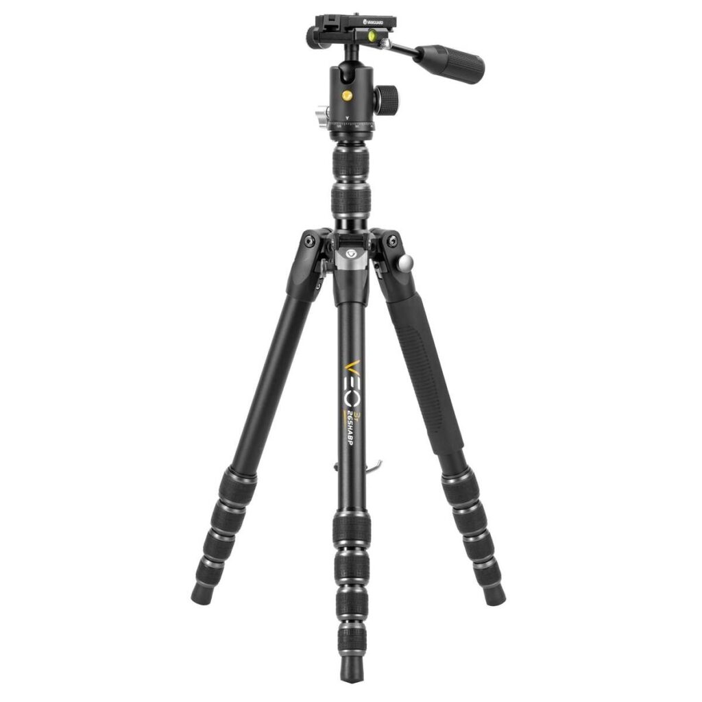 Vanguard Veo 3T 265HABP – Trípode de viaje de aluminio, rótula de bola
