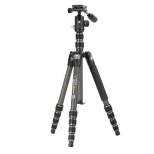 Vanguard Veo 3T 265HCBP – Trípode de viaje de carbono, rótula de bola