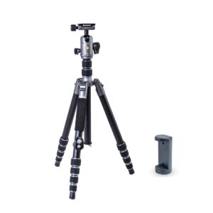 Vanguard Veo 3GO 265HAB – Trípode de viaje de aluminio, rótula de bola