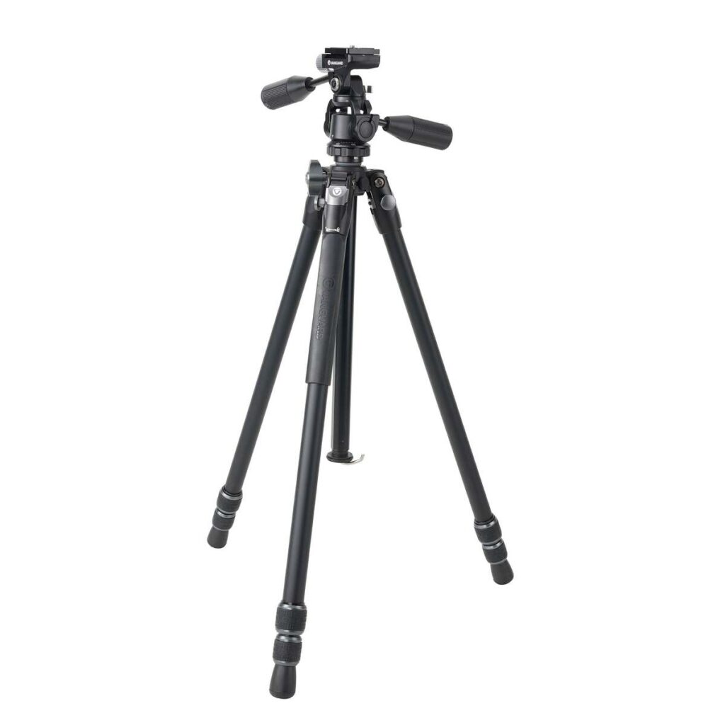 Vanguard Veo 3 233APS – Trípode de aluminio, rótula de 3 vías