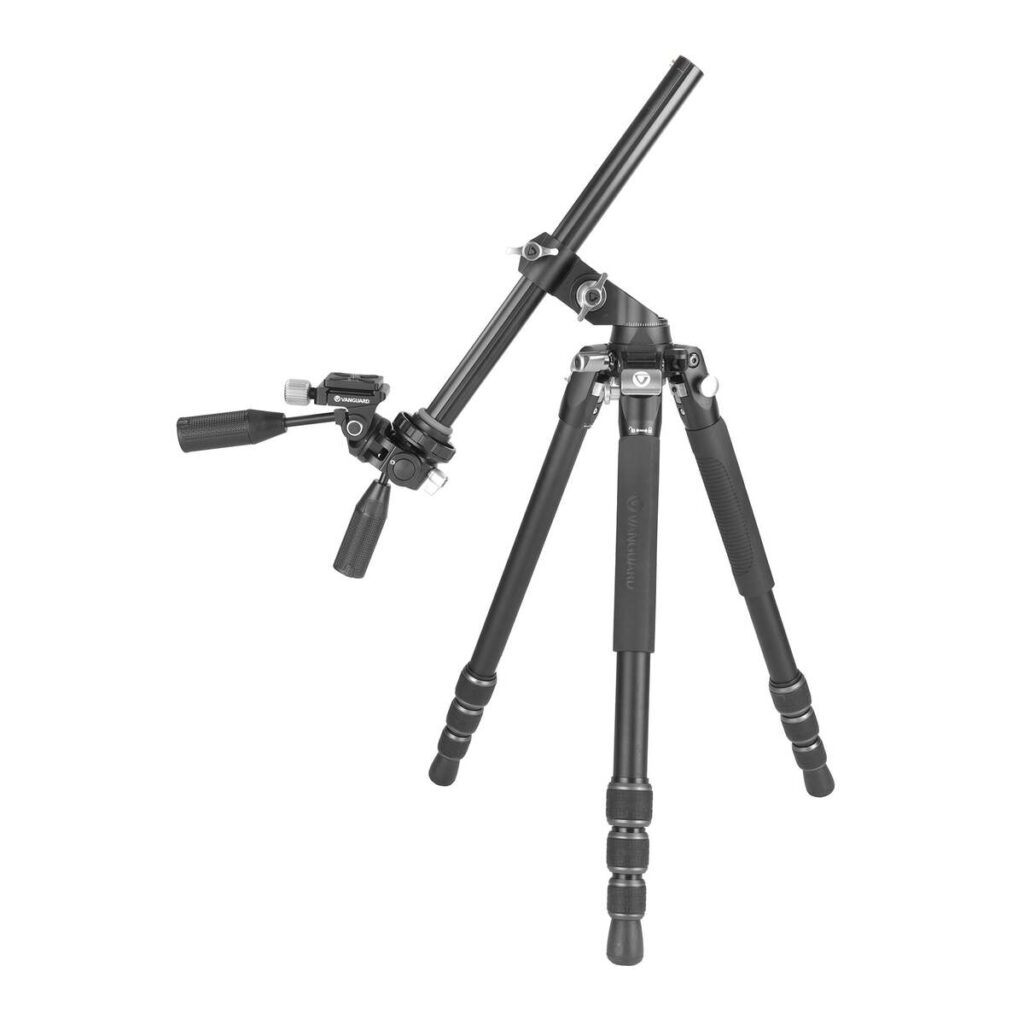 Vanguard Veo 3T+ 264APS – Trípode de aluminio, rótula de 3 vías y columna descentrable