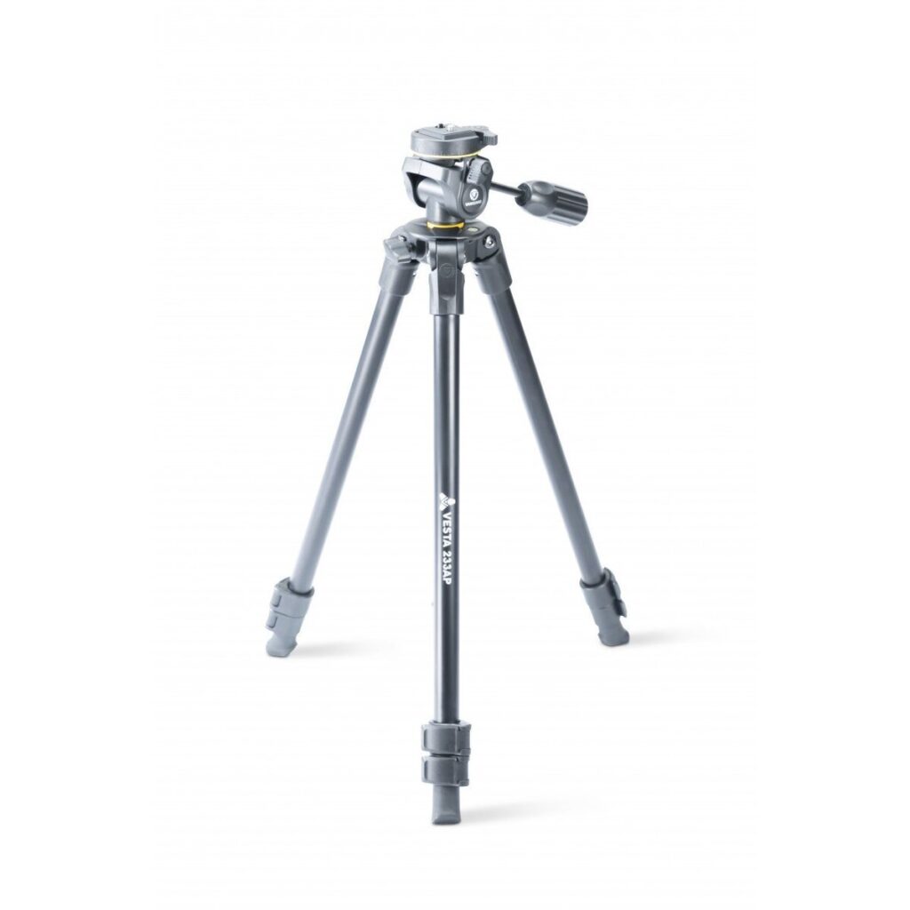 Vanguard Vesta 233AP – Trípode de aluminio con rótula de 3 vías