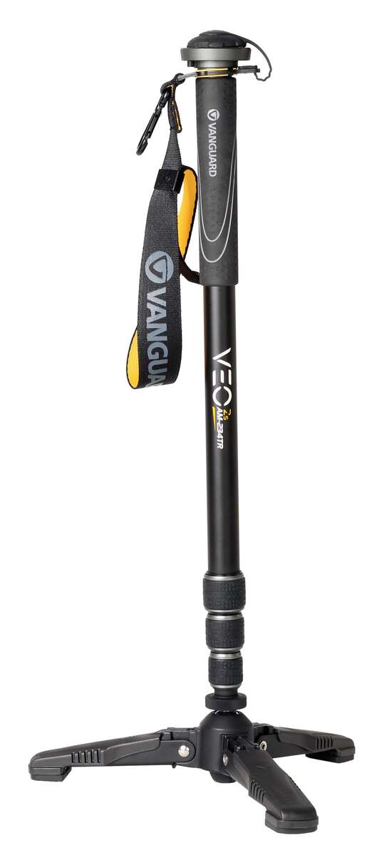 Vanguard Veo 2S AM-234TR  – Monopie de aluminio con pie retráctil