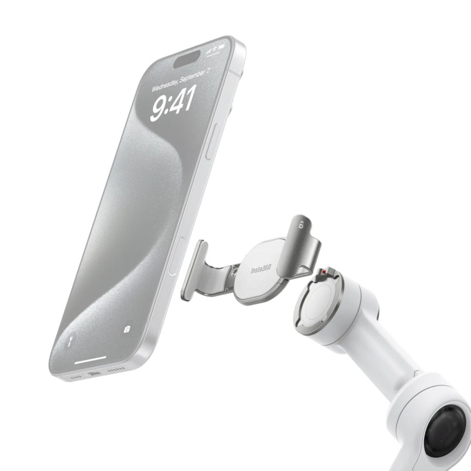 Flow 2 Pro Magnetic Phone Clamp (Summit White)