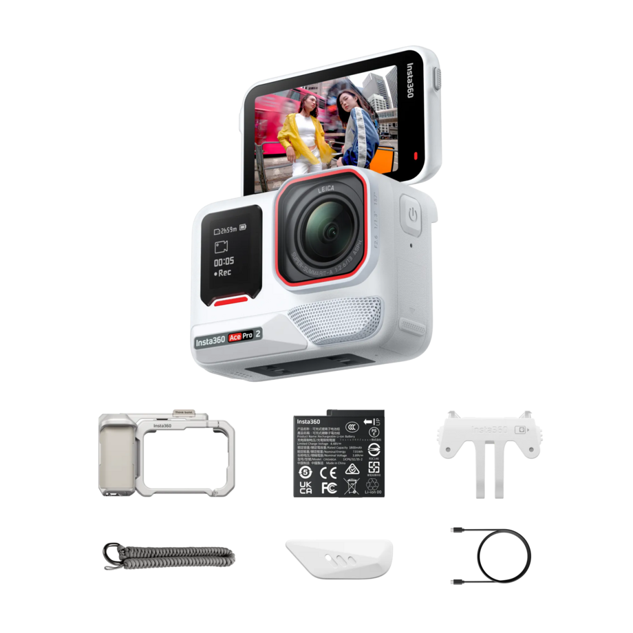 Ace Pro 2 (Arctic White) | Xplorer Bundle (Moonlight Silver)
