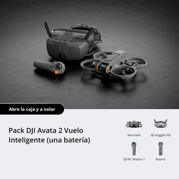 DJI AVATA 2 FLY Smart Combo con 1 batería