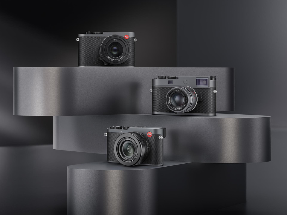 El color «Gris Metálico» está disponible para los modelos Leica M11-P/Q3/D-LUX 8 y otros.