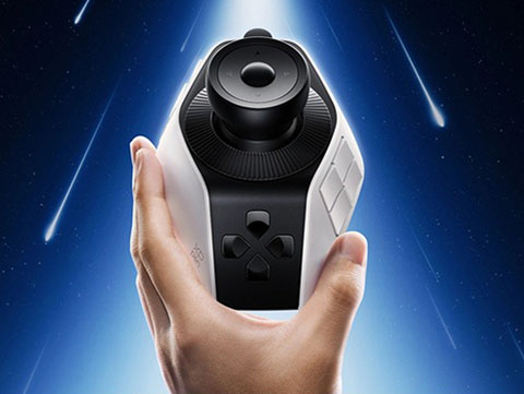 Dispositivo tipo ratón para zurdos con joystick